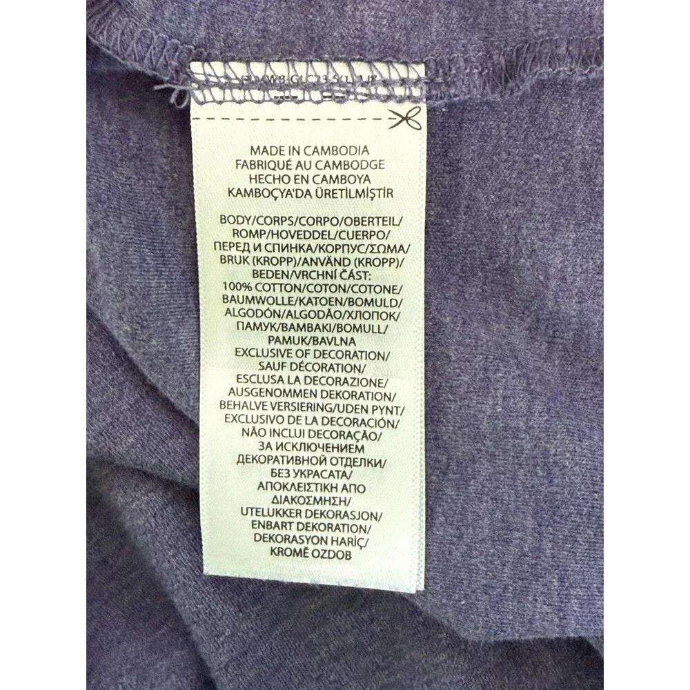 Polo Ralph Lauren Mens XL TG Polo Shirt Purple Heathered Short Sleeve Pony